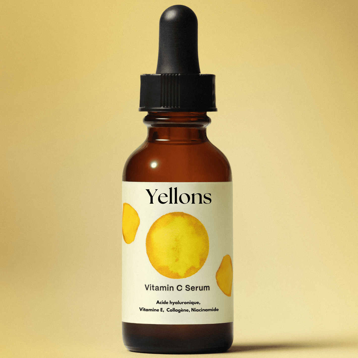 Sérum Vitaminé B3, C, E, Acide Hyaluronique, Collagène